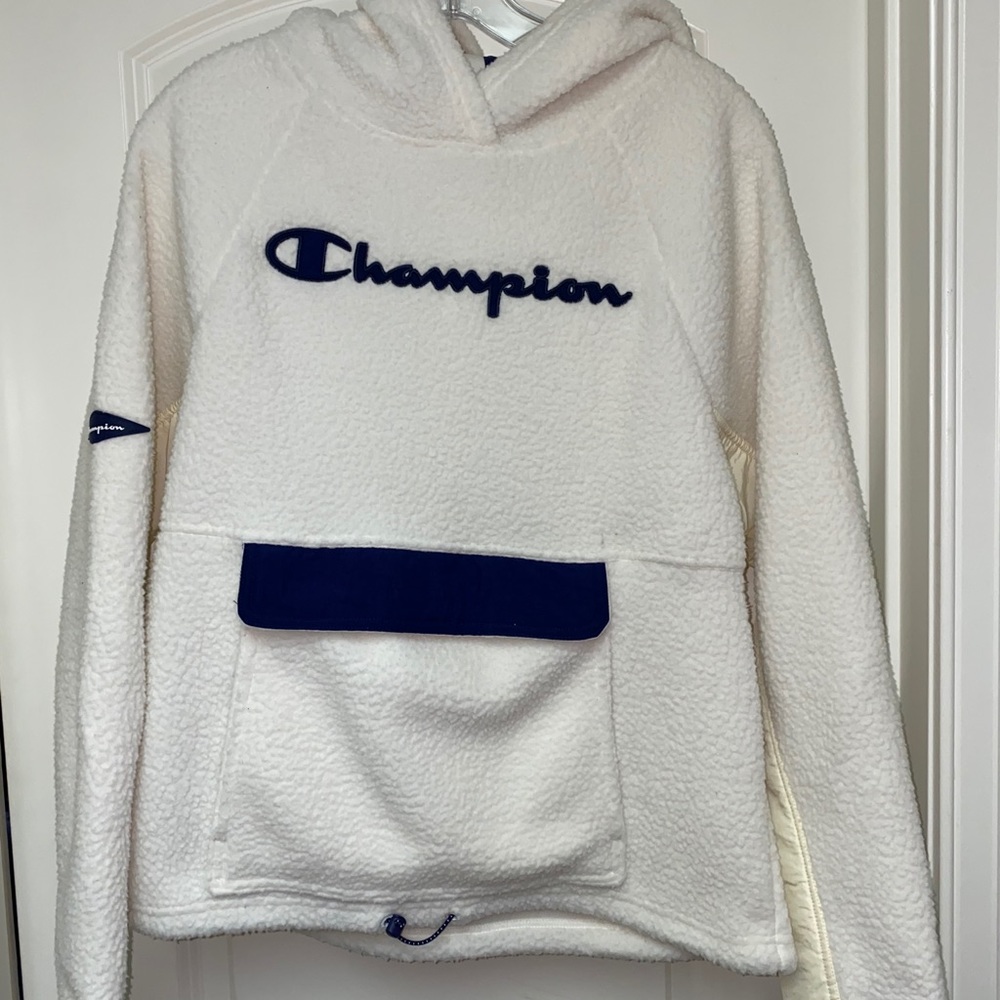 Champion Fuzzy Hoodie
